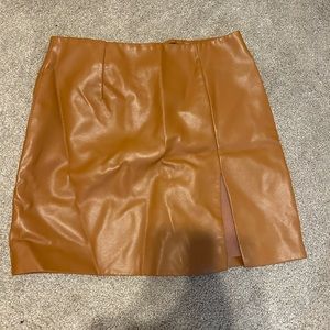 Forever 21 Tan Skirt